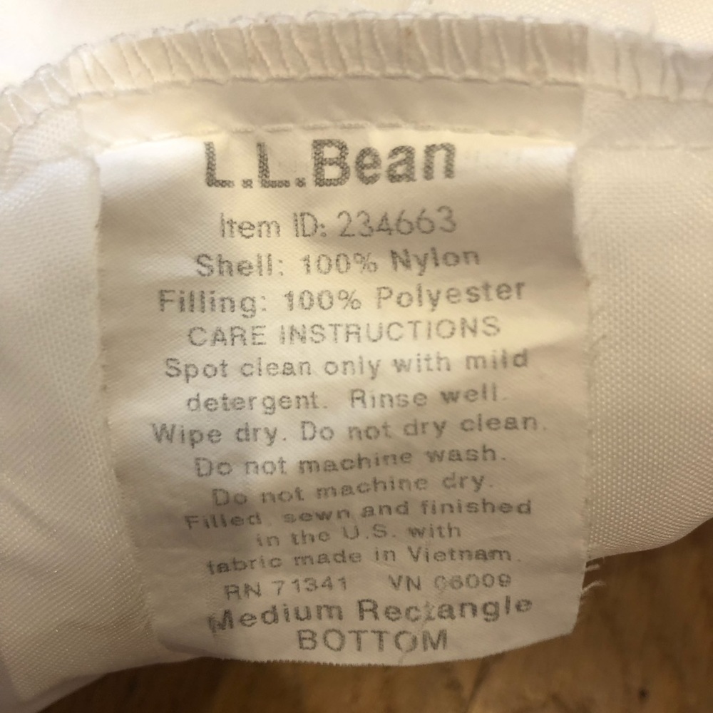 L.L.Bean Premium Dog Bed Mattress Insert
